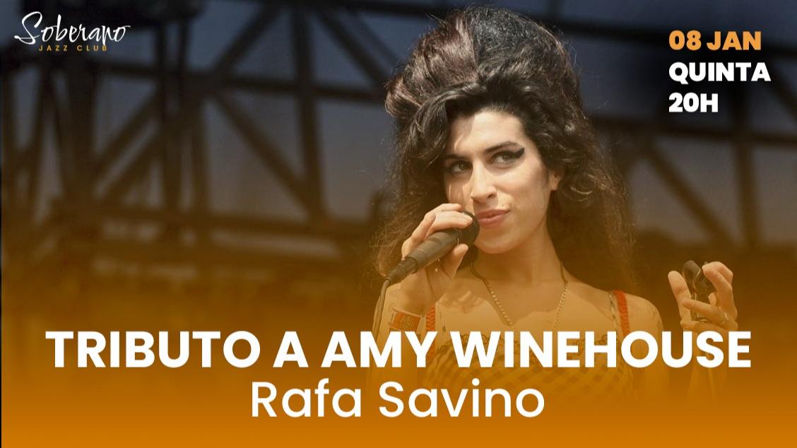 Imagem do evento Rafa Savino- Tributo a Amy Winehouse