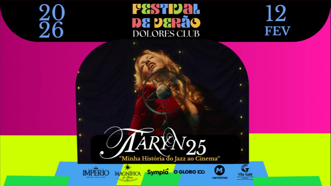 Imagem do evento TARYN 25 'Minha História do Jazz ao Cinema“  12.02