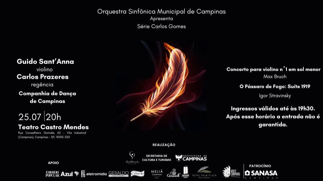 Imagem do evento CONCERTO OSMC - SÉRIE OFICIAL CARLOS GOMES