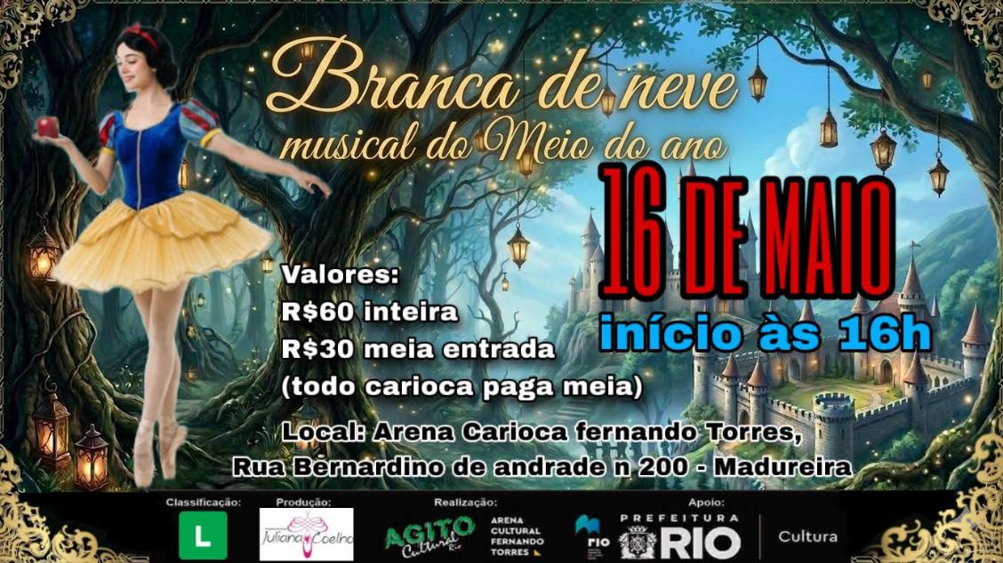 BRANCA DE NEVE - MUSICAL MEIO DO ANO