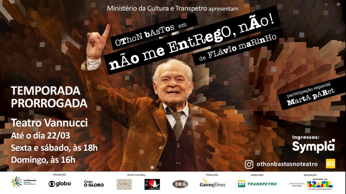 NÃO ME ENTREGO, NÃO