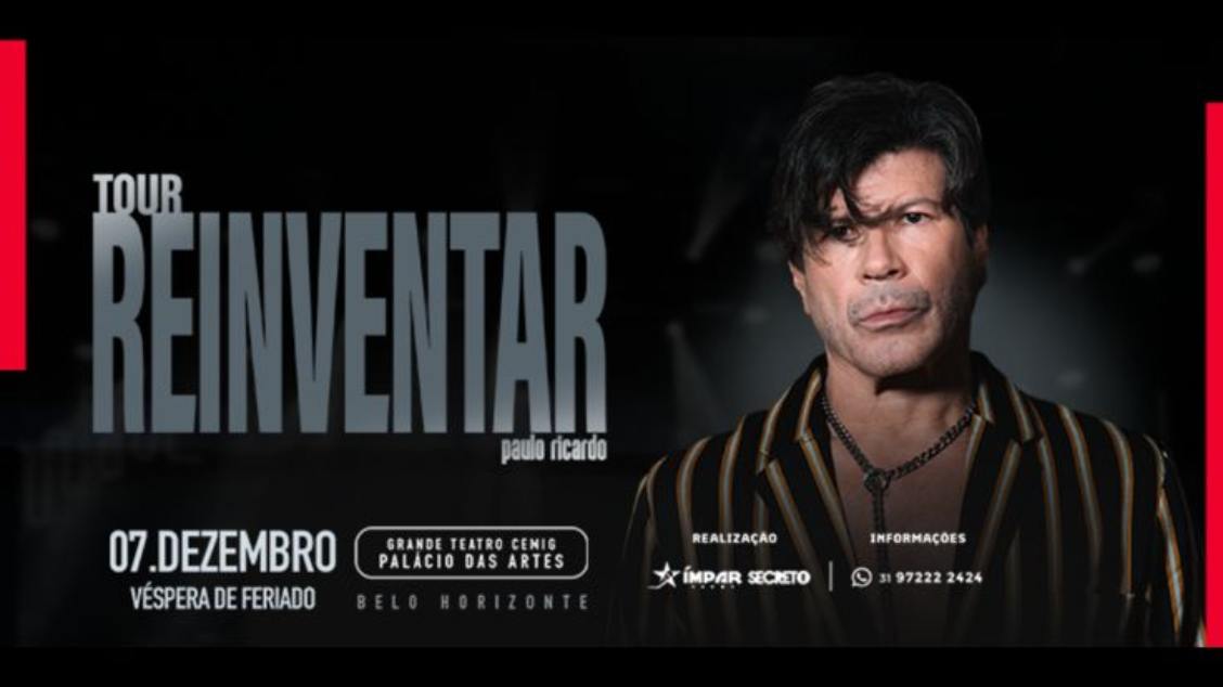 Imagem do evento PAULO RICARDO - TOUR REINVENTAR