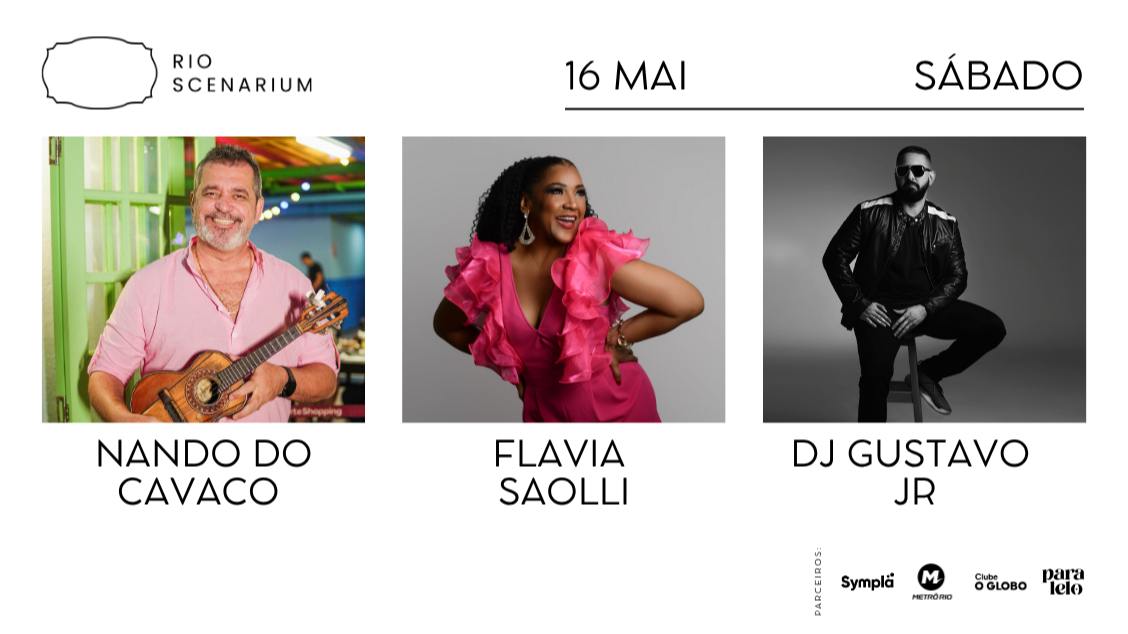Imagem do evento FLAVIA SAOLLI NO RIO SCENARIUM  16.05