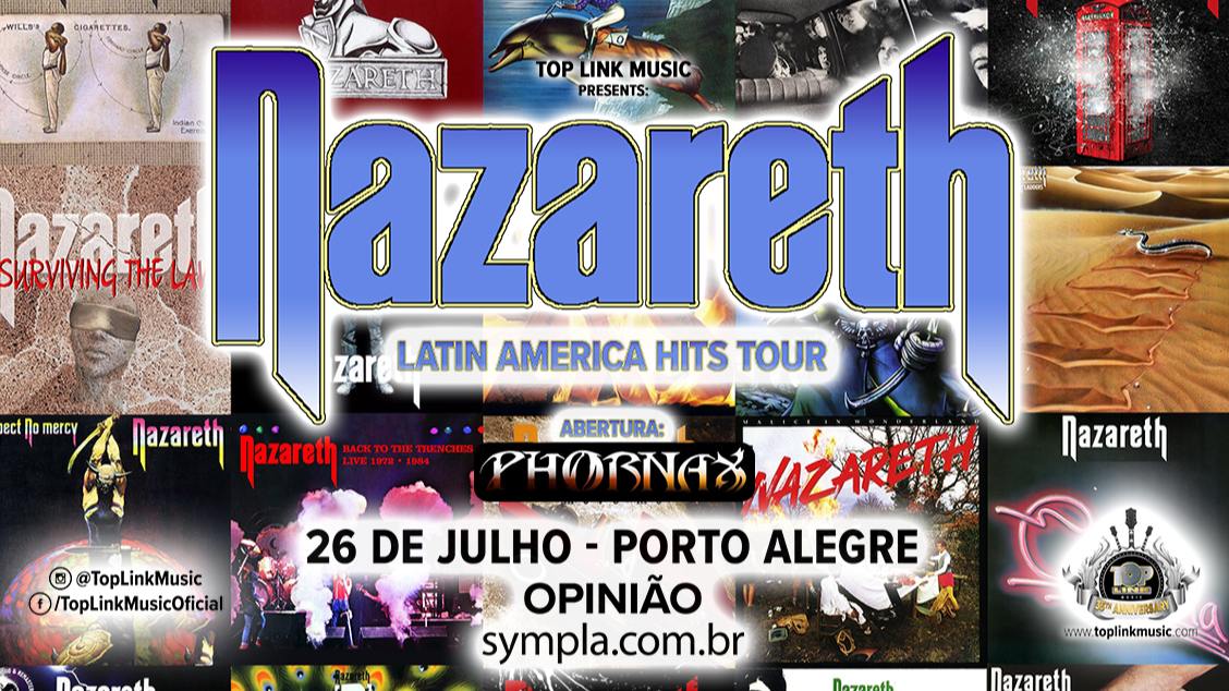 Imagem do evento NAZARETH - 26/07/26