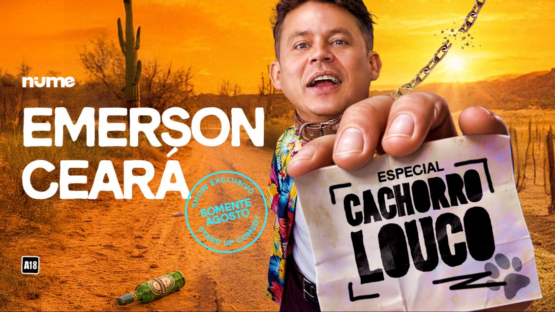 EMERSON CEARÁ EM UBERABA, MG ESPECIAL MÊS DO CACHORRO LOUCO