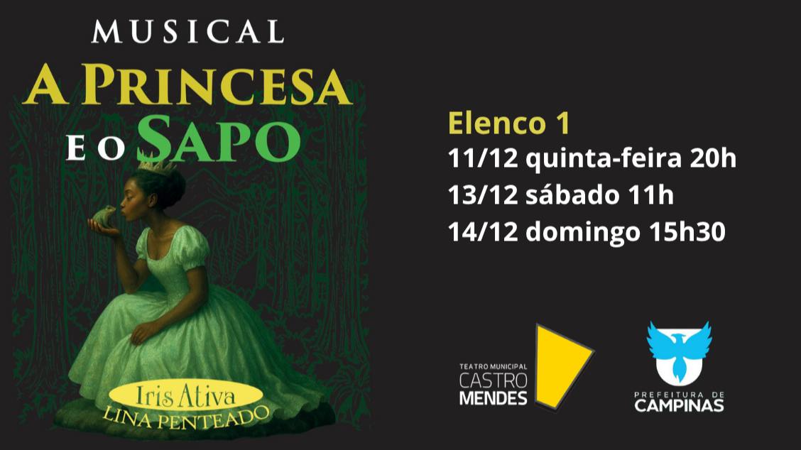 Imagem do evento A PRINCESA E O SAPO - E1 11DEZ 20h - ACADEMIA IAD-LINA PENTEADO