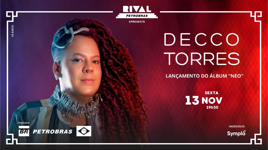DECCO TORRES NO LANÇAMENTO DO ÁLBUM “NEO