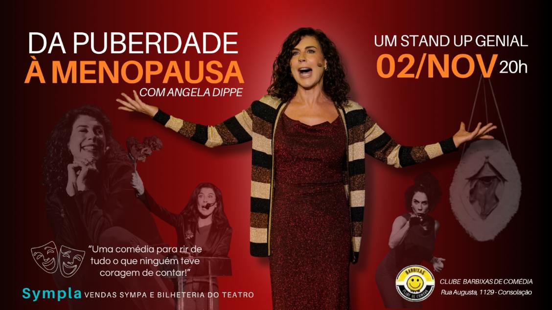 Imagem da fonte — Da Puberdade à Menopausa com Angela Dippe