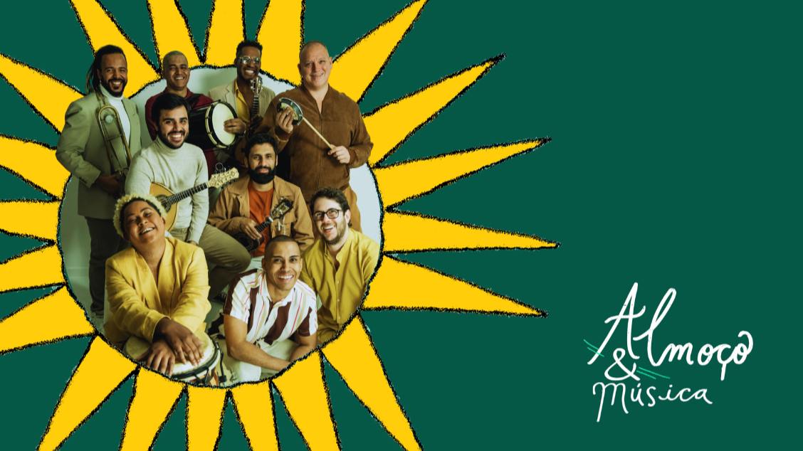 Imagem do evento 12h às 14h30 - DOM 12 // Batuqueiros e sua Gente // ALMOÇO & MÚSICA