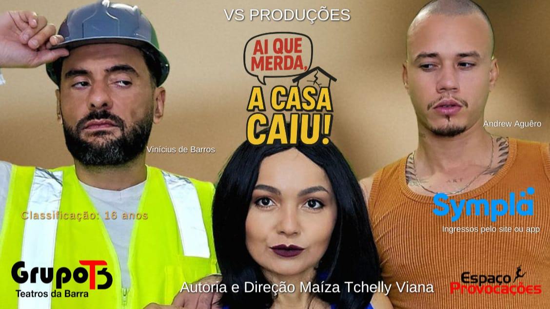 Imagem do evento AI QUE MERDA, A CASA CAIU!