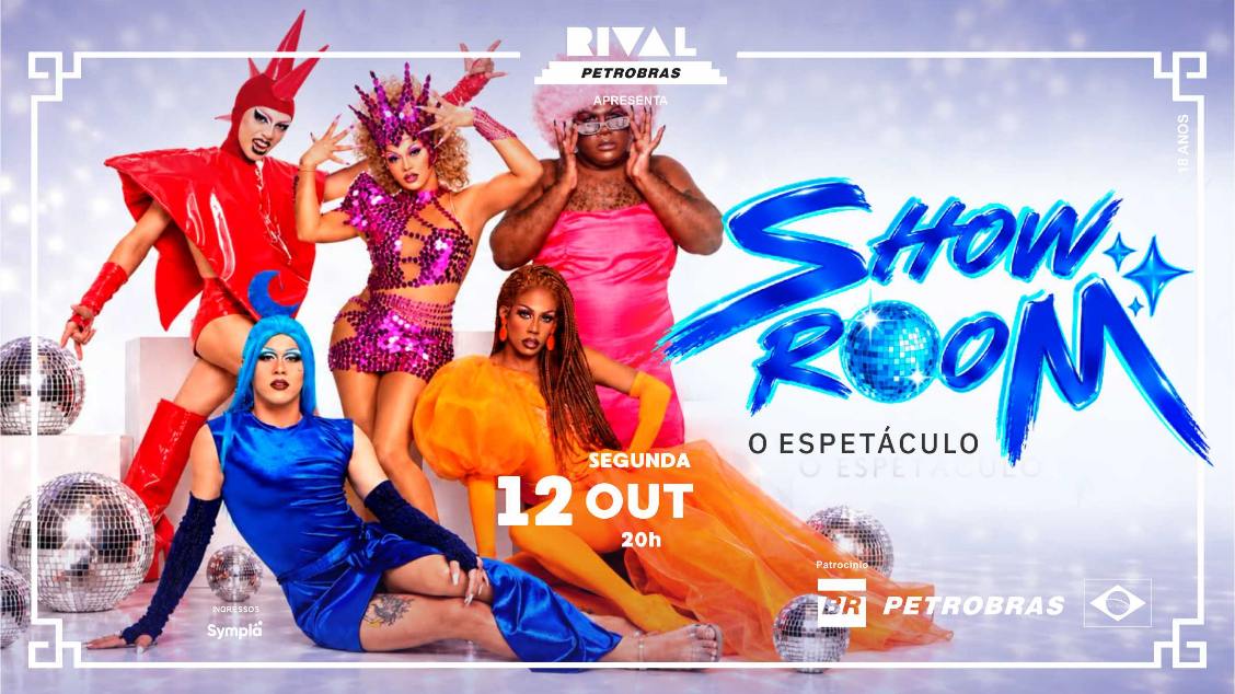 Imagem da fonte — “SHOWROOM – O ESPETÁCULO” COM RAVENA CREOLE, ORGANZZA, CONGA BOMBREIA, MANALU E LUA DRAG