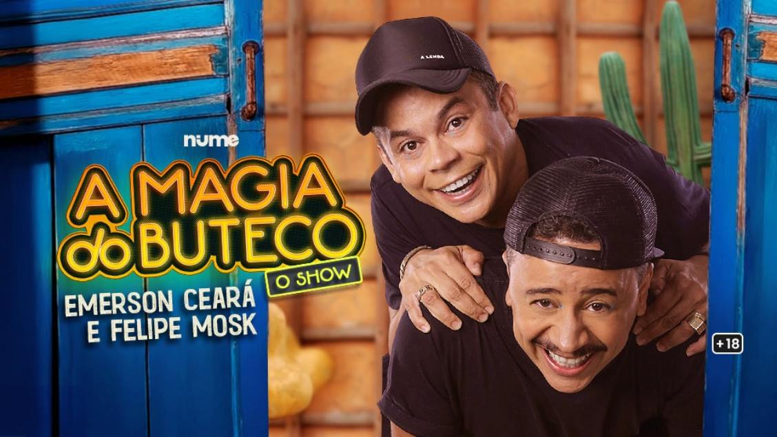 Imagem do evento Emerson Ceará e Felipe Mosk em SÃO PAULO -SP  A Magia do Buteco
