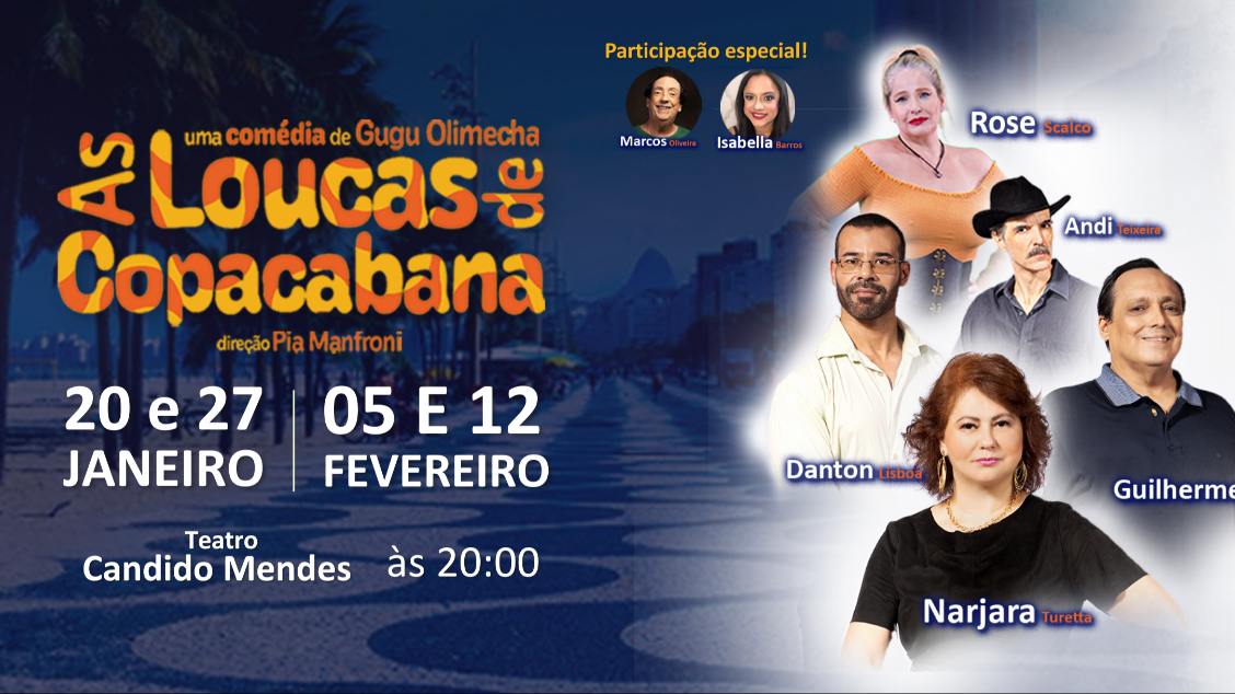 Imagem do evento As Loucas de Copacabana