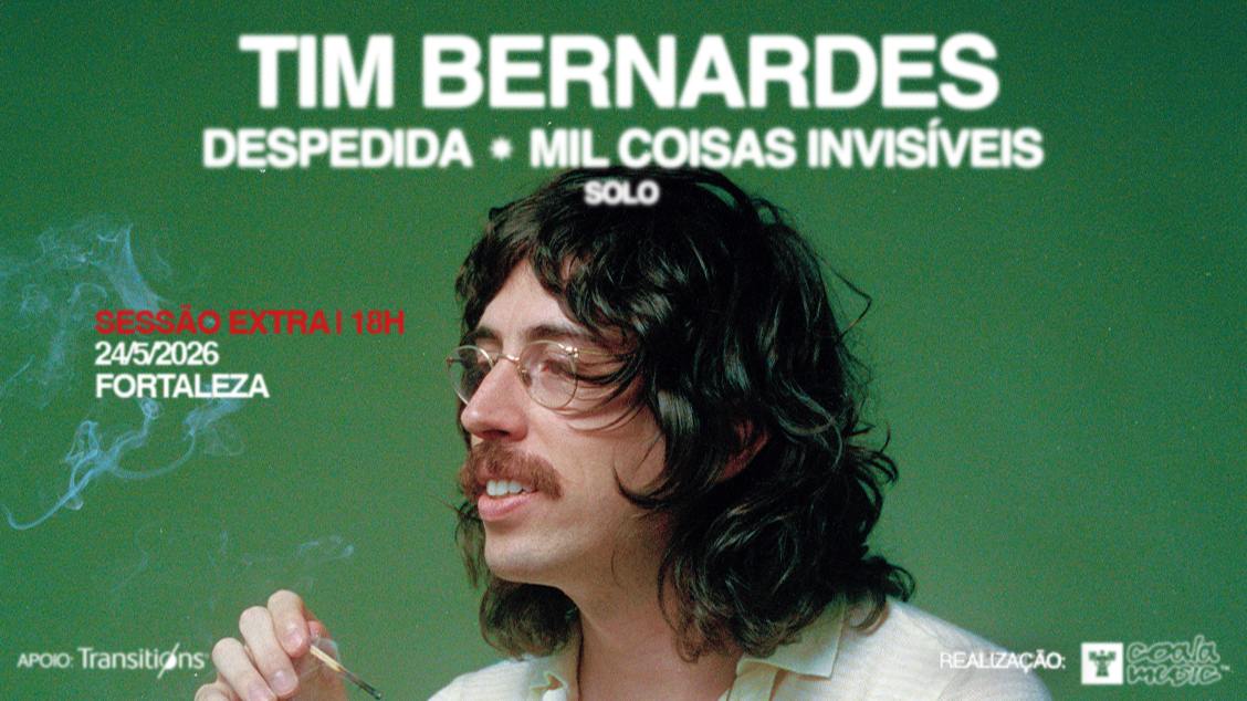 Imagem do evento Tim Bernardes - Despedida 'Mil Coisas Invisíveis'