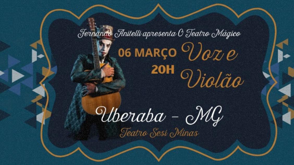 Imagem do evento FERNANDO ANITELLI - VOZ E VIOLÃO 2026.