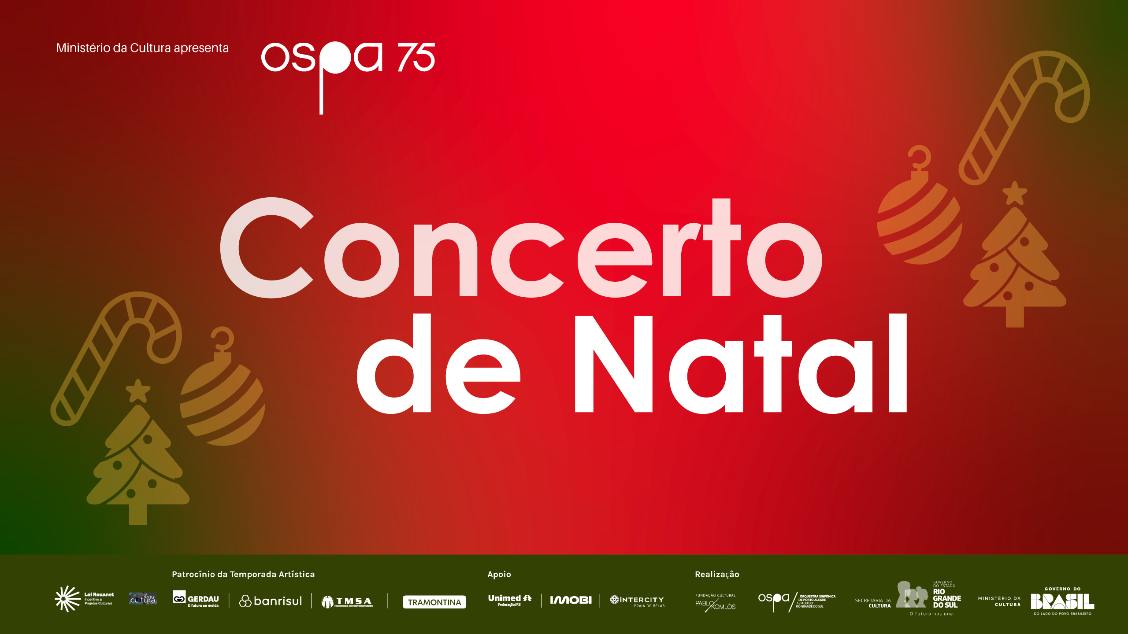 Imagem do evento Concerto de Natal OSPA 2025