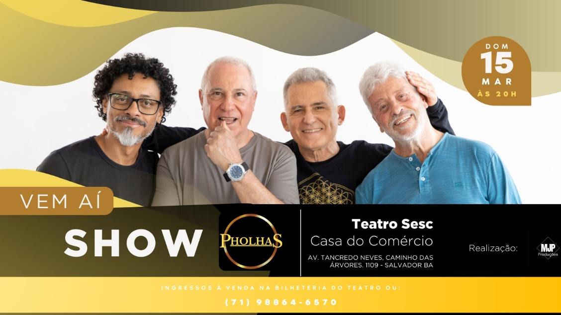 Imagem do evento Show Pholhas