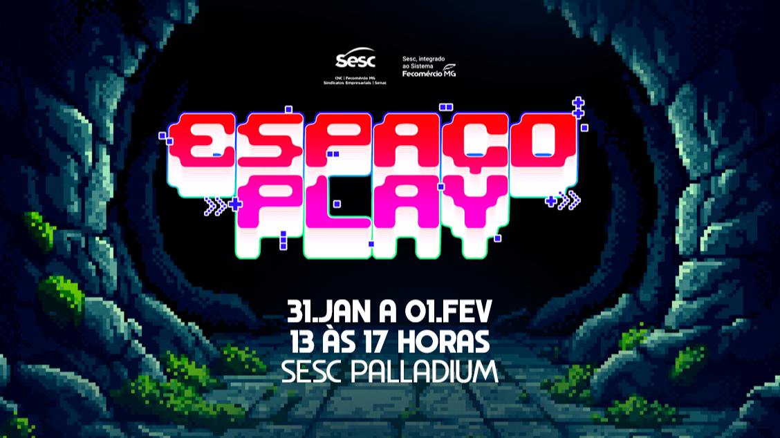 Imagem do evento ESPAÇO PLAY – DE FÉRIAS 2026