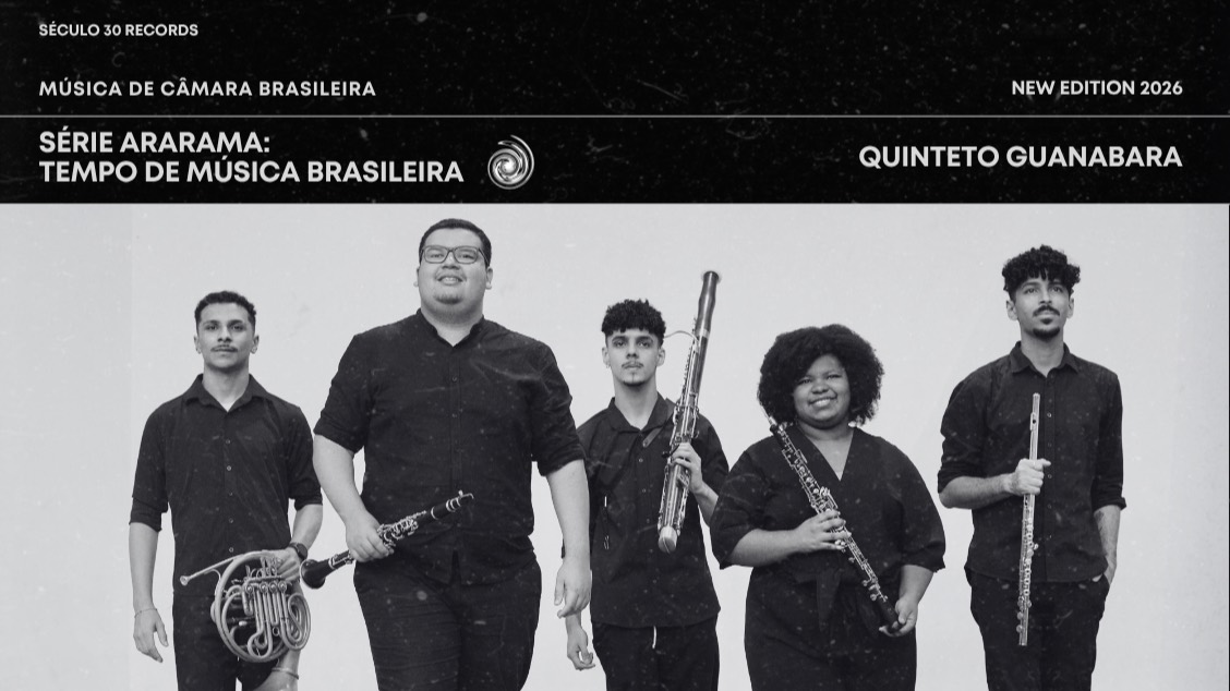 Imagem do evento Série Ararama: Tempo de Música Brasileira Quinteto Guanabara