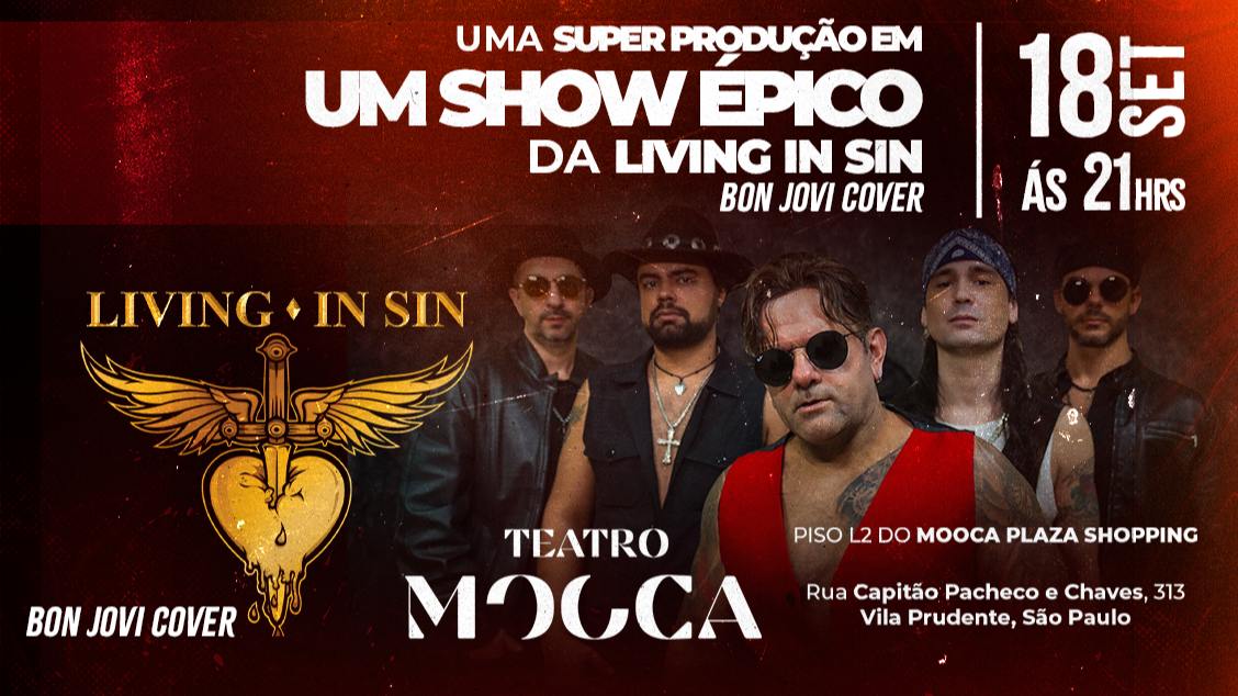 Imagem do evento LIVING IN SIN BON JOVI TRIBUTE