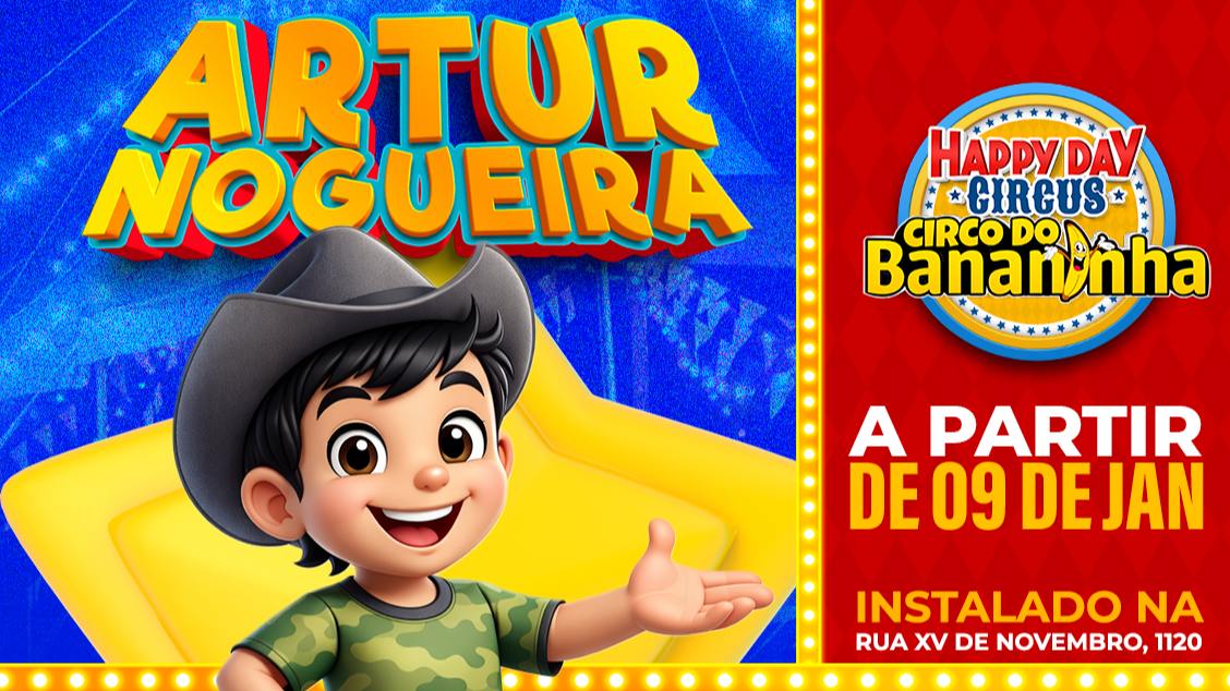 Imagem do evento Happy Day Circus - O Circo do Bananinha em Artur Nogueira