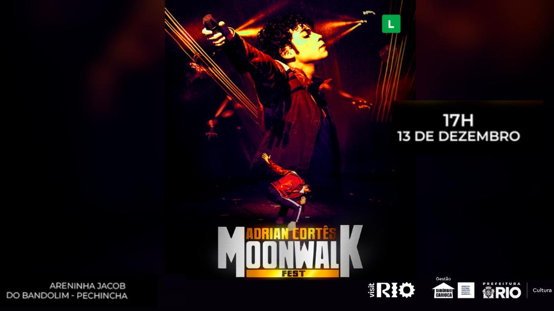 Imagem publicada pela fonte para Adrian Cortês - Moonwalk Fest