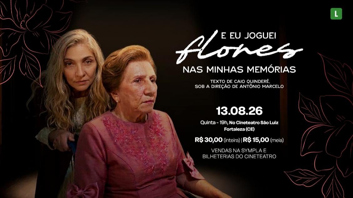 Imagem do evento E EU JOGUEI FLORES NAS MINHAS MEMÓRIAS