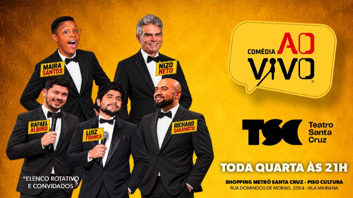 COMÉDIA AO VIVO