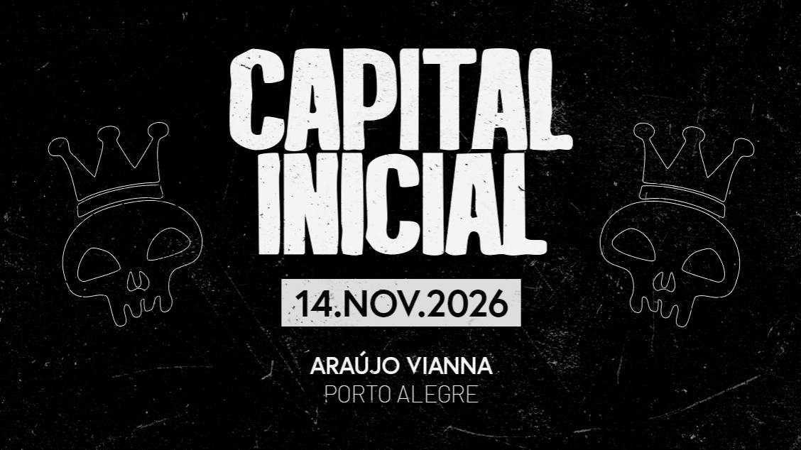Imagem do evento CAPITAL INICIAL - 14/11/26