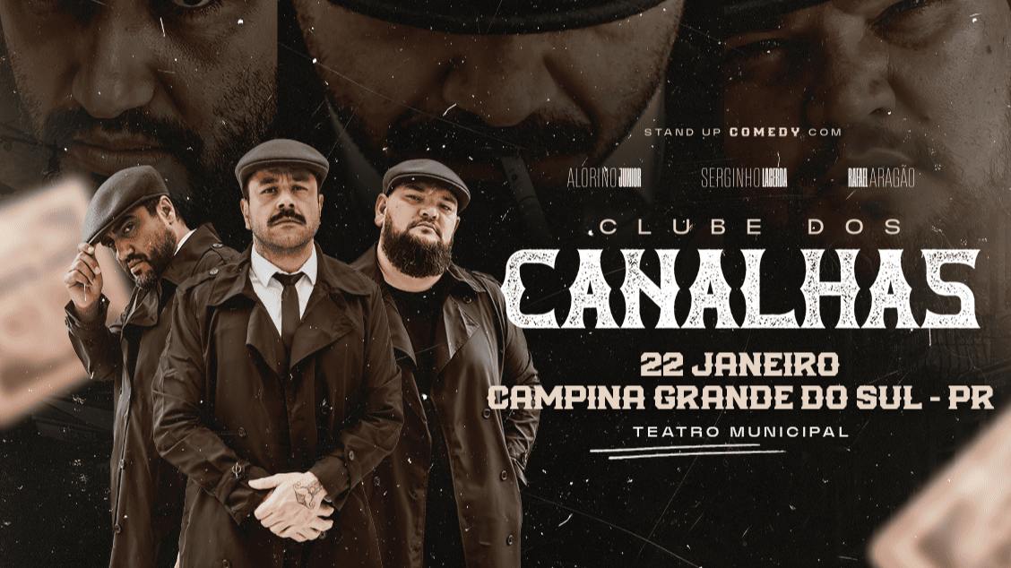 Imagem do evento Clube dos Canalhas em Campina Grande