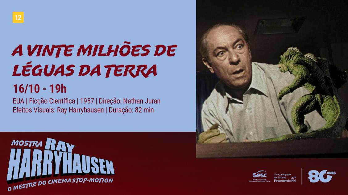 Imagen de la fuente — MOSTRA RAY HARRYHAUSEN – O MESTRE DO CINEMA STOP-MOTION: A VINTE MILHÕES DE LÉGUAS DA TERRA