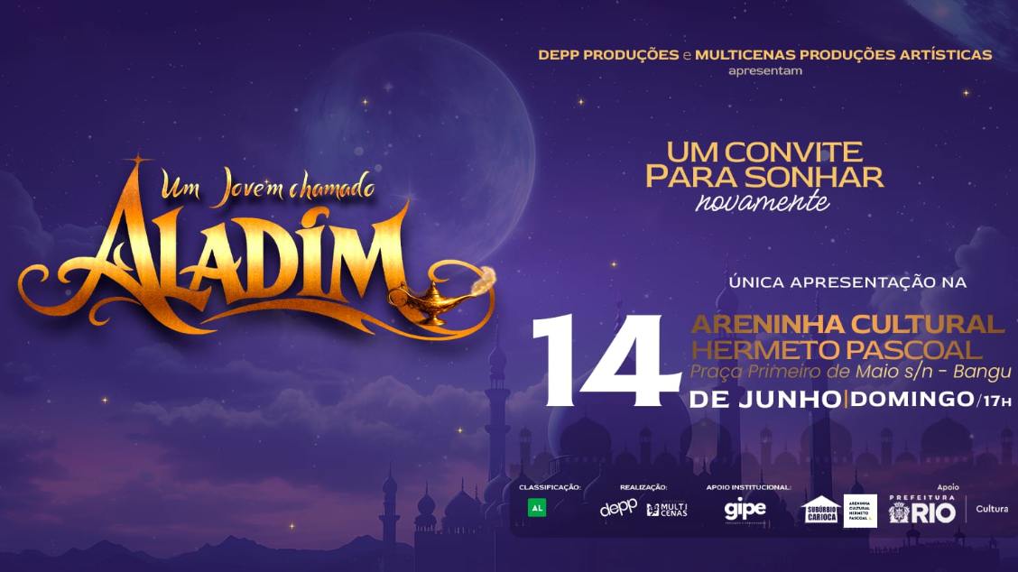 Um Jovem Chamado Aladim em Rio de Janeiro