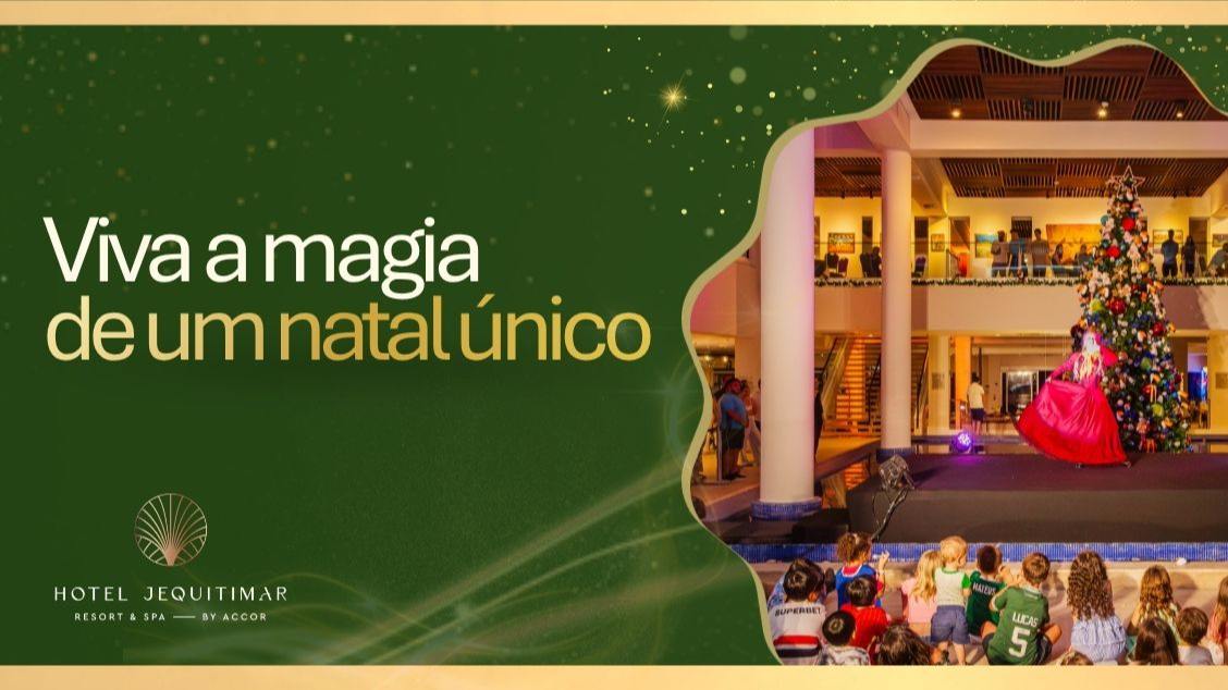 Imagem publicada pela fonte para Festa de Natal – Hotel Jequitimar Resort & Spa by Accor