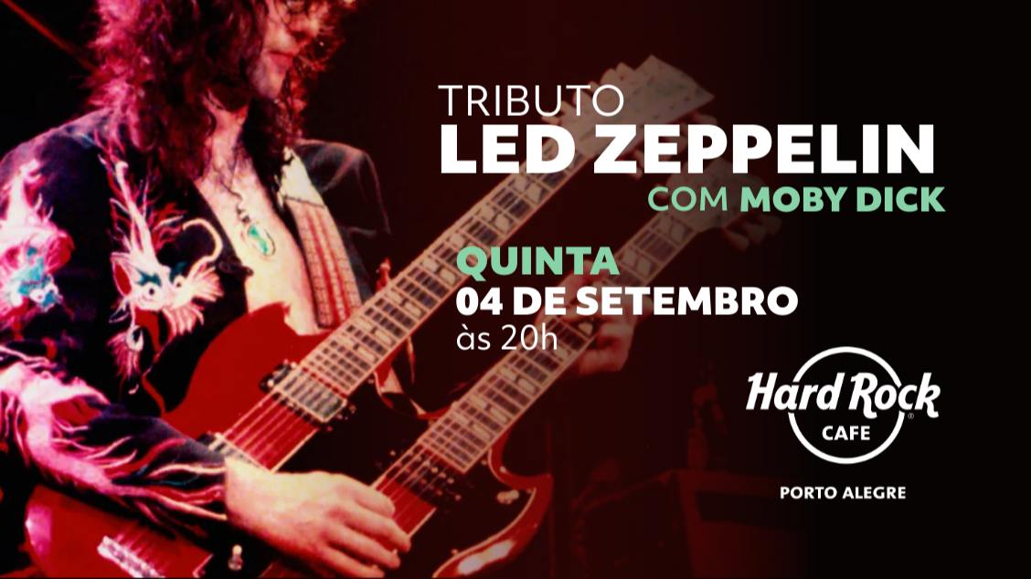 Imagem do evento Led Zeppelin Tributo, com Moby Dick
