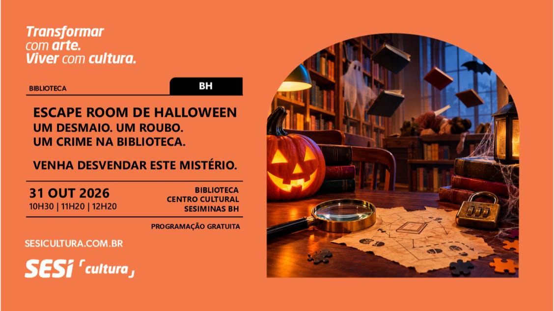 Bild der Quelle — Escape Room de Halloween da Biblioteca SESIMINAS