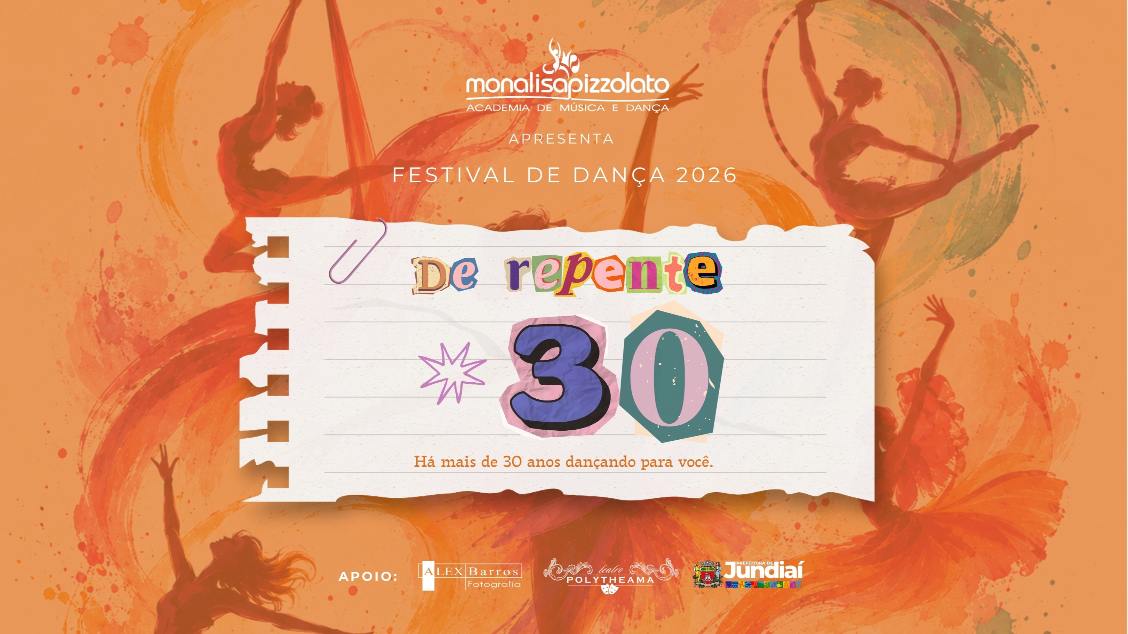 Imagem do evento VITRINE DA DANÇA  DE REPENTE 30  HÁ MAIS DE 30 ANOS DANÇANDO PARA VOCÊ!