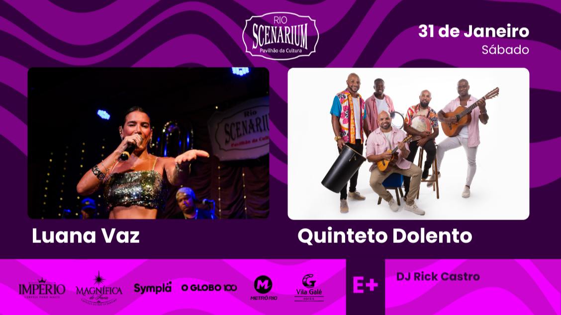 Imagem do evento LUANA VAZ NO RIO SCENARIUM  31.01