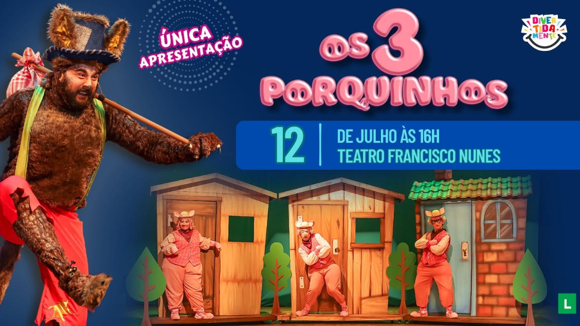 Imagem do evento Os 3 Porquinhos