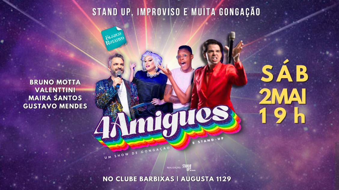 Imagem do evento 4 Amigues 