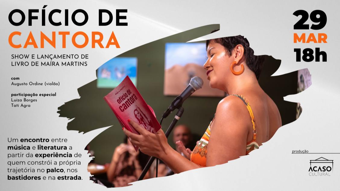 Ofício de cantora, com Maíra Martins