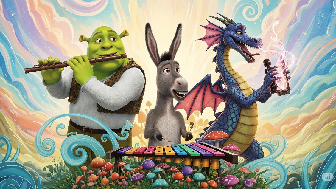 Imagem do evento Conclusão de curso tema Shrek