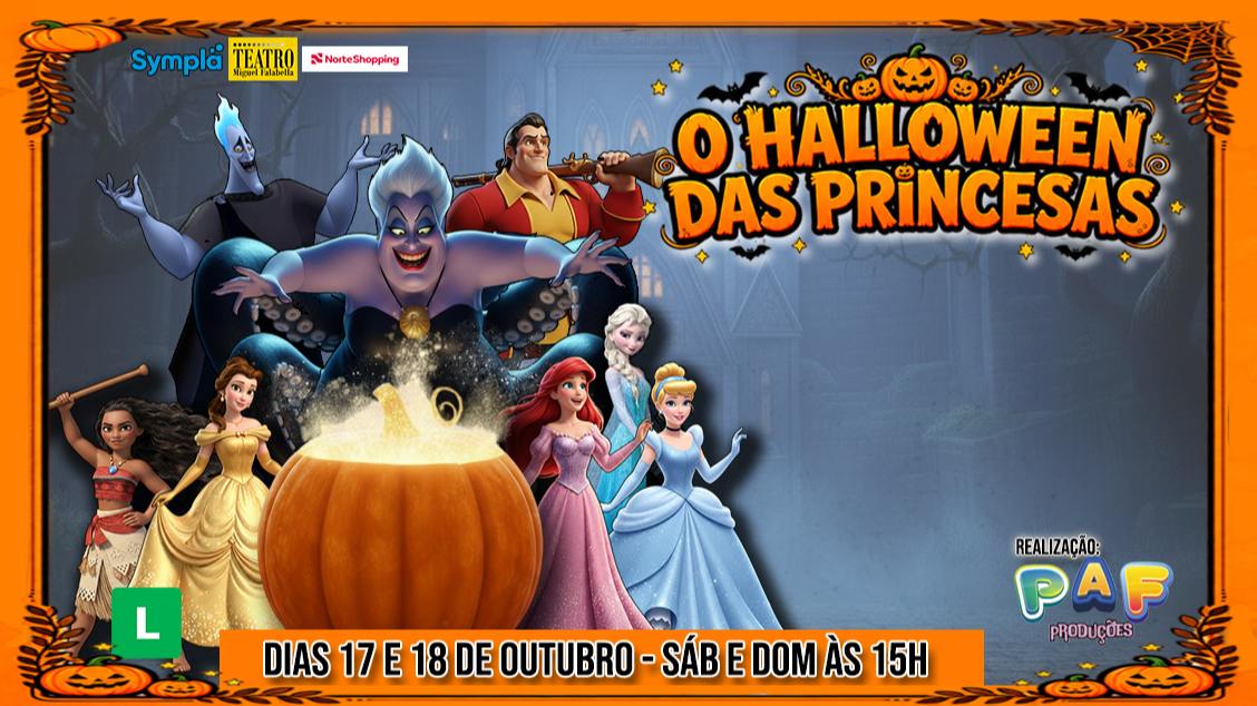 Imagem do evento Halloween das Princesas
