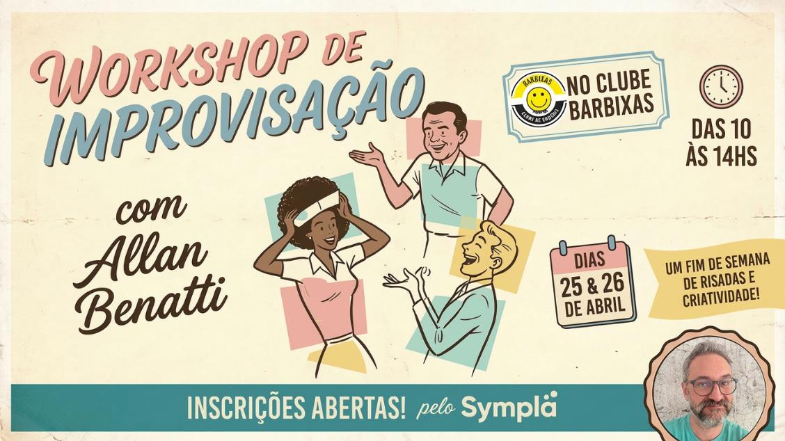 Imagem do evento CURSO - Workshop de Improvisação com Allan Benatti