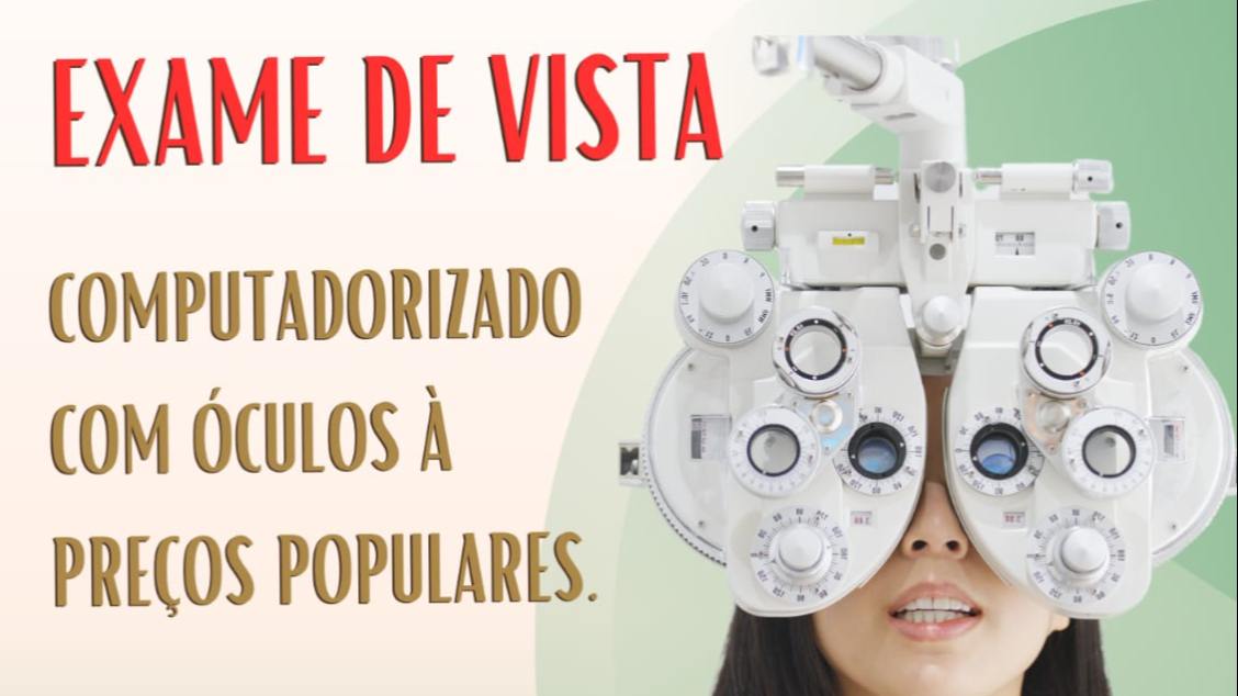 Projeto de Acuidade Visual - Exame de Vista - Rio de Janeiro, RJ