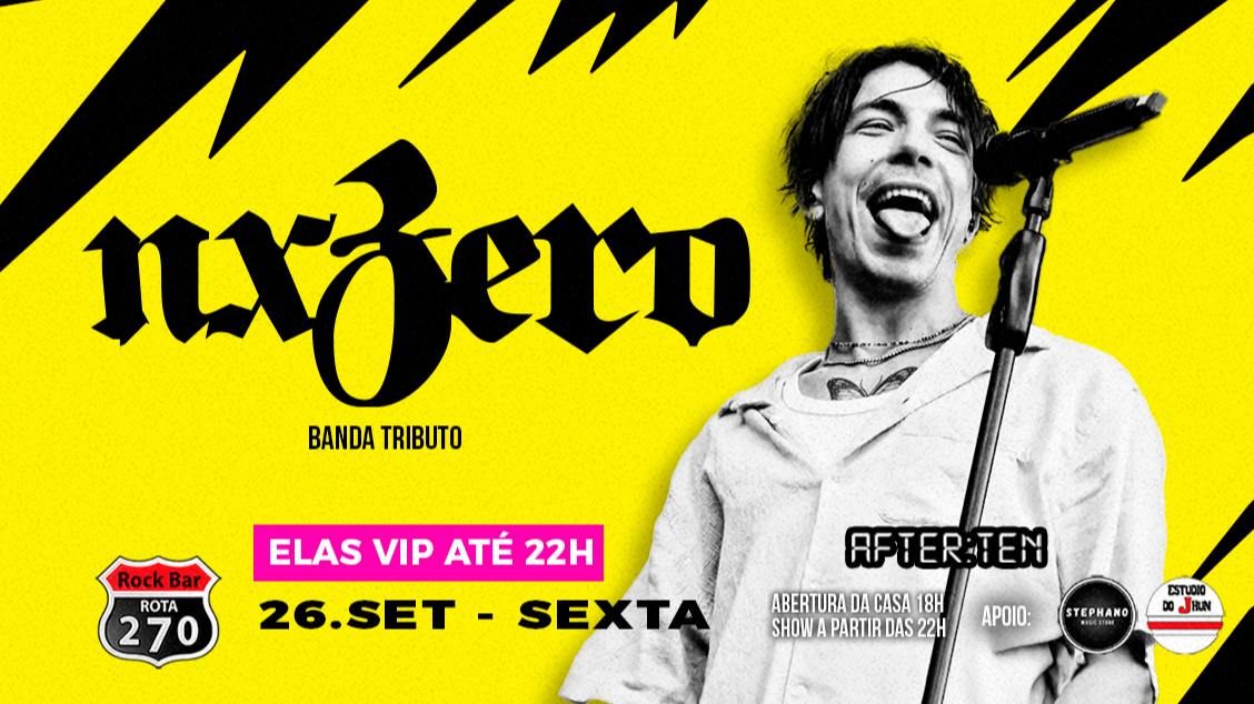 NX ZERO TRIBUTO NO ROTA 270