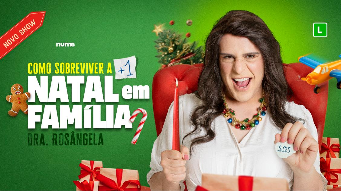 Imagem do evento Dra. Rosângela em Brasília/DF Novo show: Como sobreviver a mais um Natal em Família