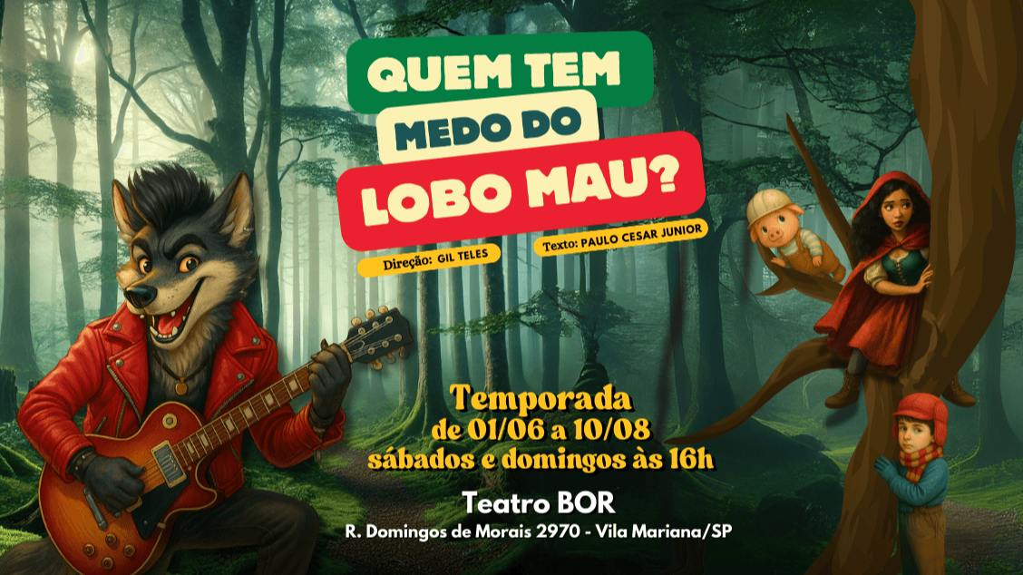 Imagem do evento Quem tem medo do lobo mau?