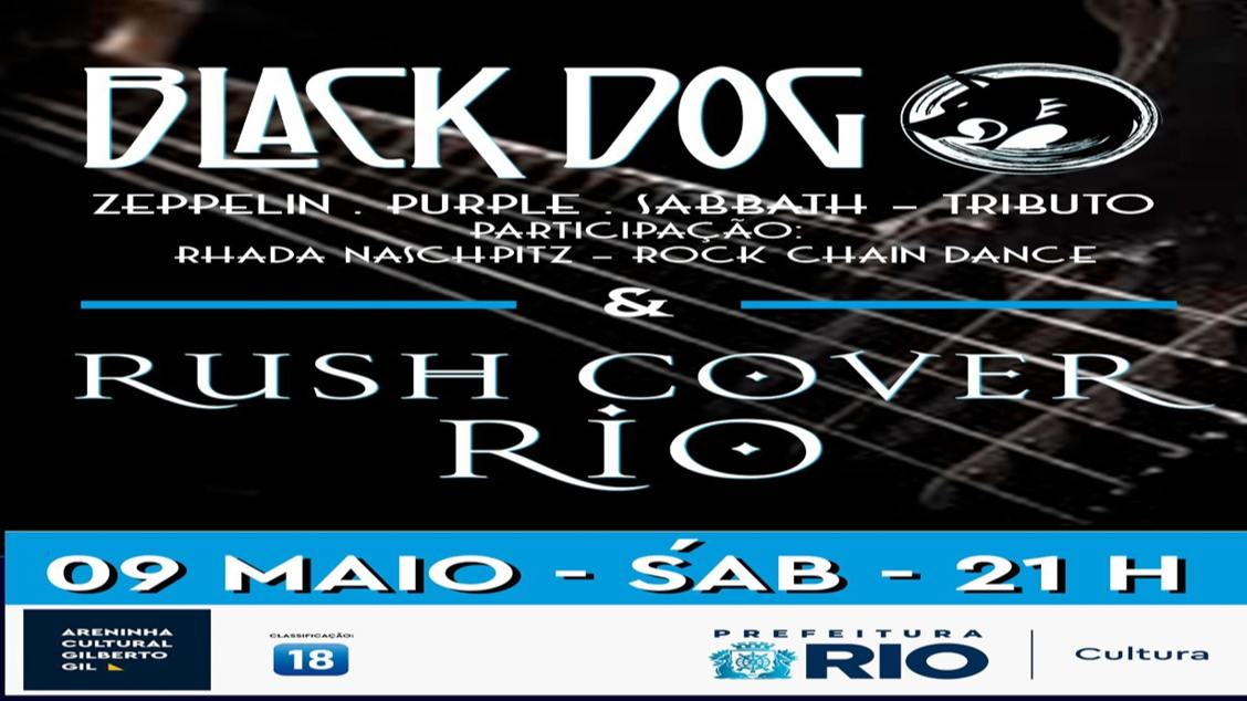 BANDA BLACK DOG E RUSH COVER RIO