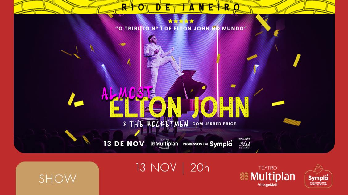 Imagem do evento ALMOST ELTON JOHN