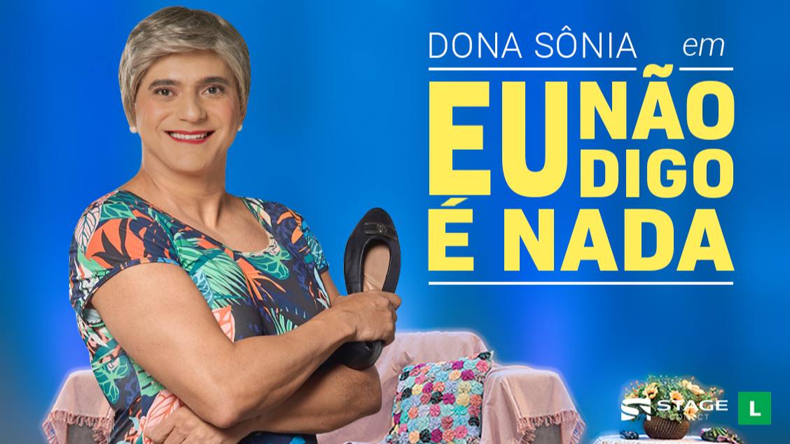 Glauber Cunha em Belém, PA Dona Sônia em Eu não digo é nada!